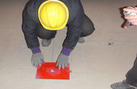 設(shè)計(jì)方案現(xiàn)場(chǎng)放線、交底