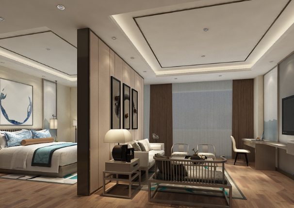 400平方米重慶酒店裝修效果圖
